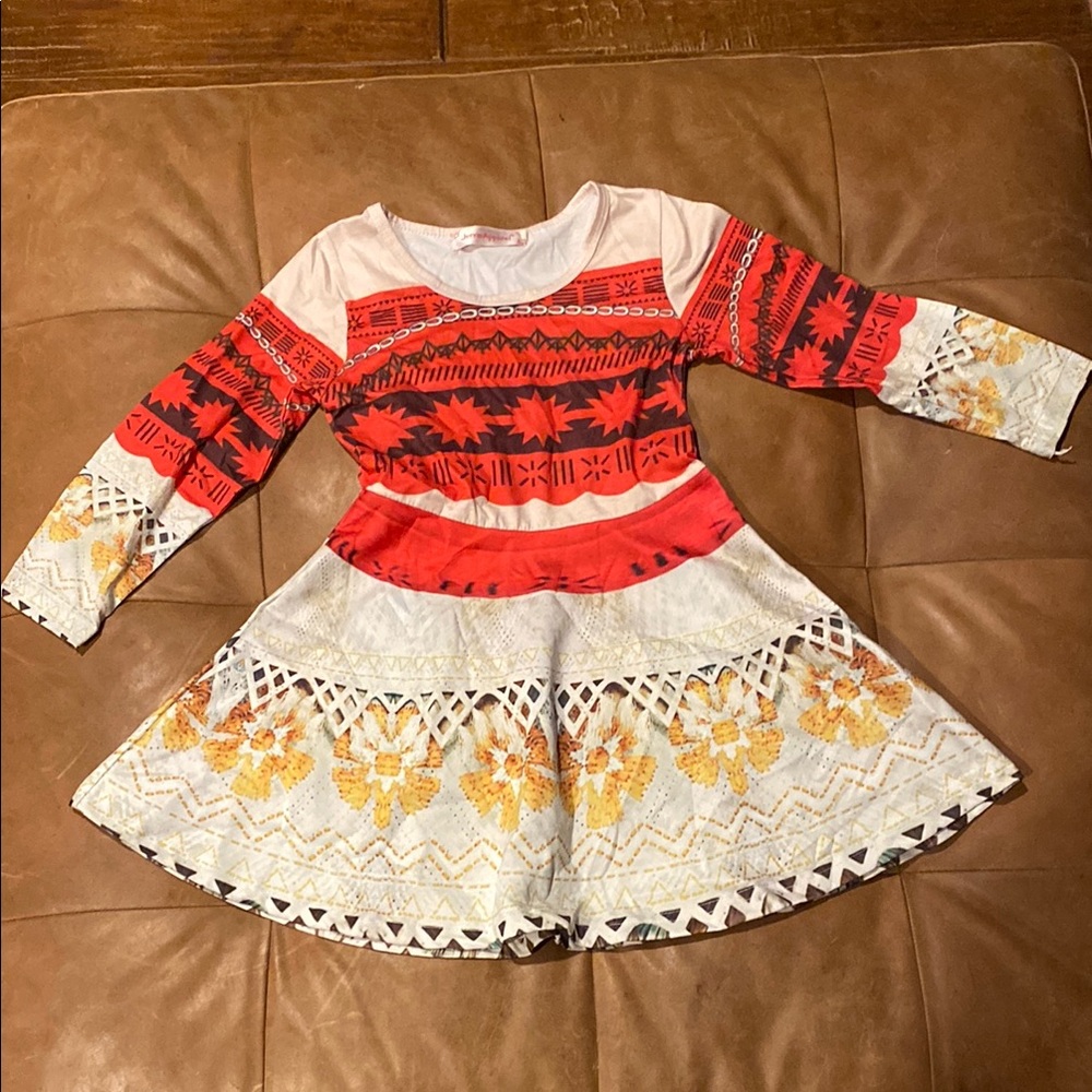 Moana Patterned Dress